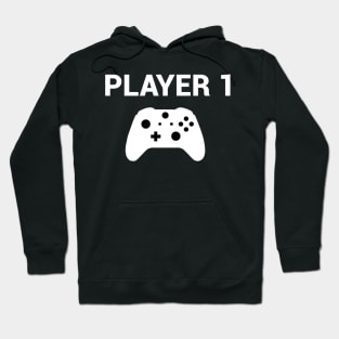 Video Game Player 1 Controller Hoodie